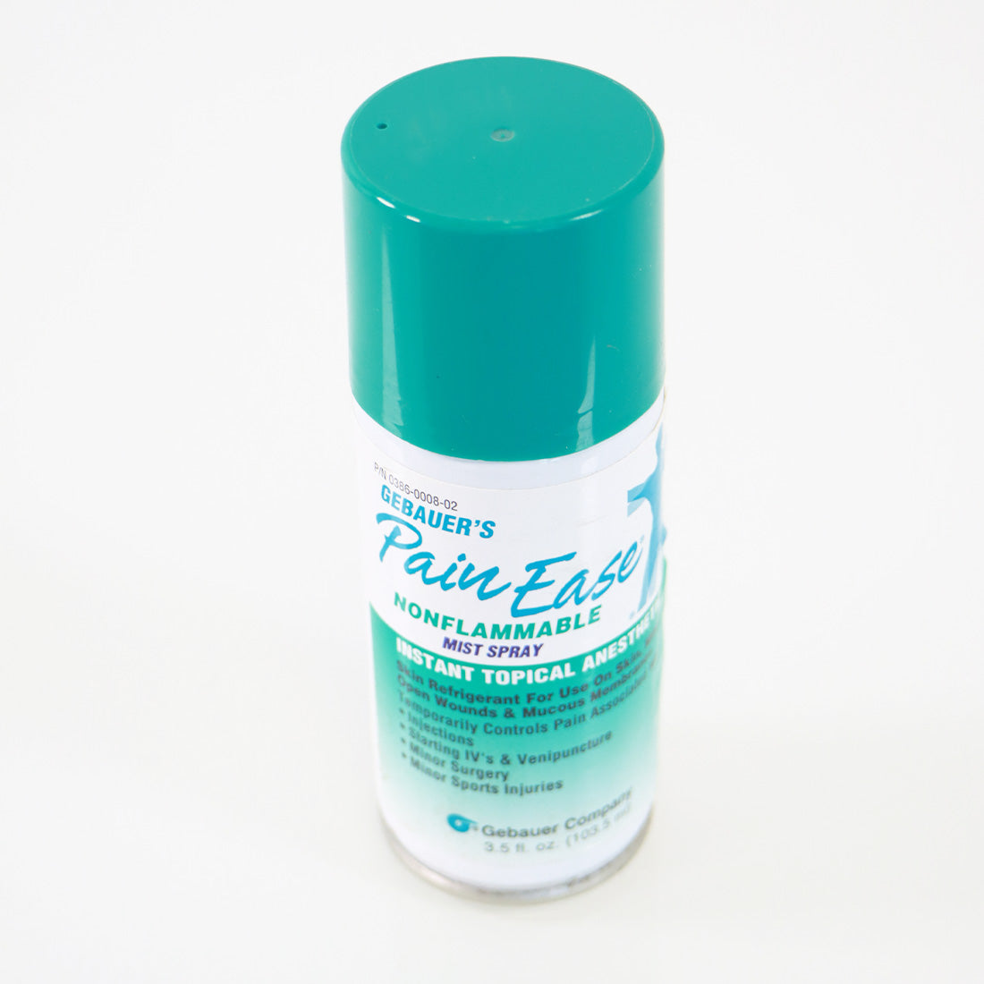 Gebauers Pain Ease Non Flammable Mist Spray Topcial Anesthetic 3.5oz Can