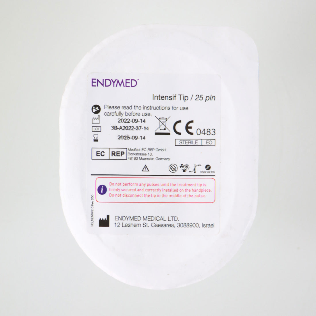 3Deep EndyMed AC-25 Intensif RF Tip Microneedling Pin RadioFrequency EXP 2025