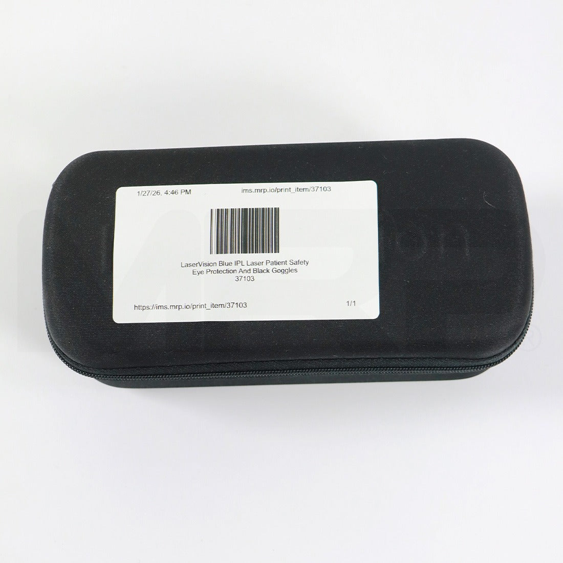 LaserVision Blue IPL Laser Safety Eye Protection And Black Patient Goggles