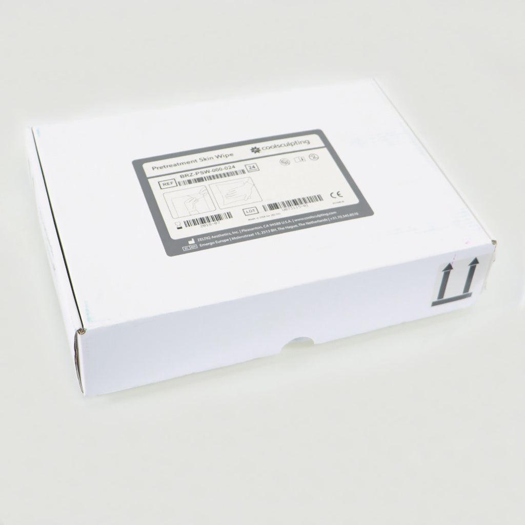 Zeltiq CoolSculpting Pretreatment Skin Wipe BRZ-PSW-000-024 x24 EXP 07/2018
