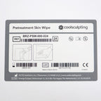 Zeltiq CoolSculpting Pretreatment Skin Wipe BRZ-PSW-000-024 x24 EXP 07/2018