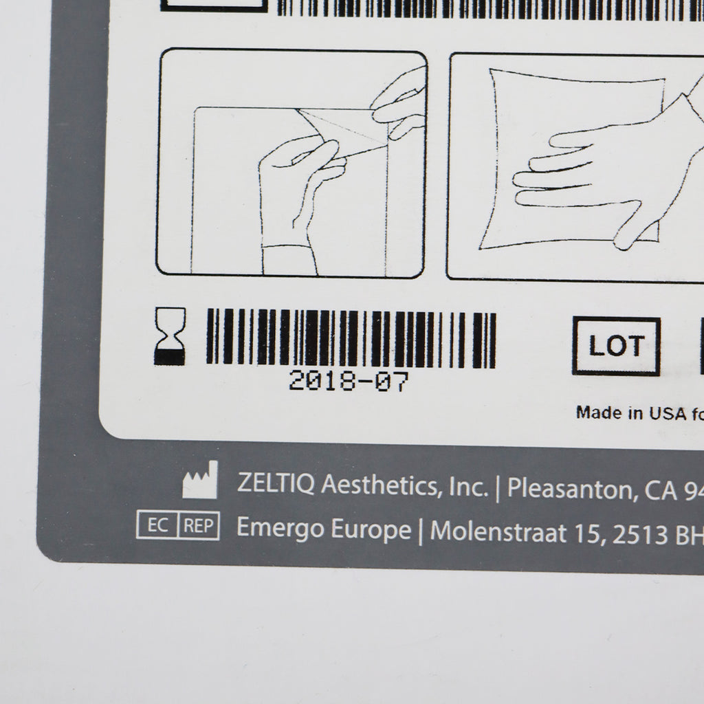 Zeltiq CoolSculpting Pretreatment Skin Wipe BRZ-PSW-000-024 x24 EXP 07/2018