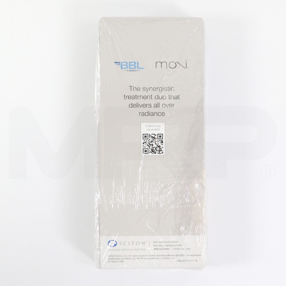 Sciton BBL Hero Moxi Skin Treatment Patient Marketing Brochures, New 25-Pack