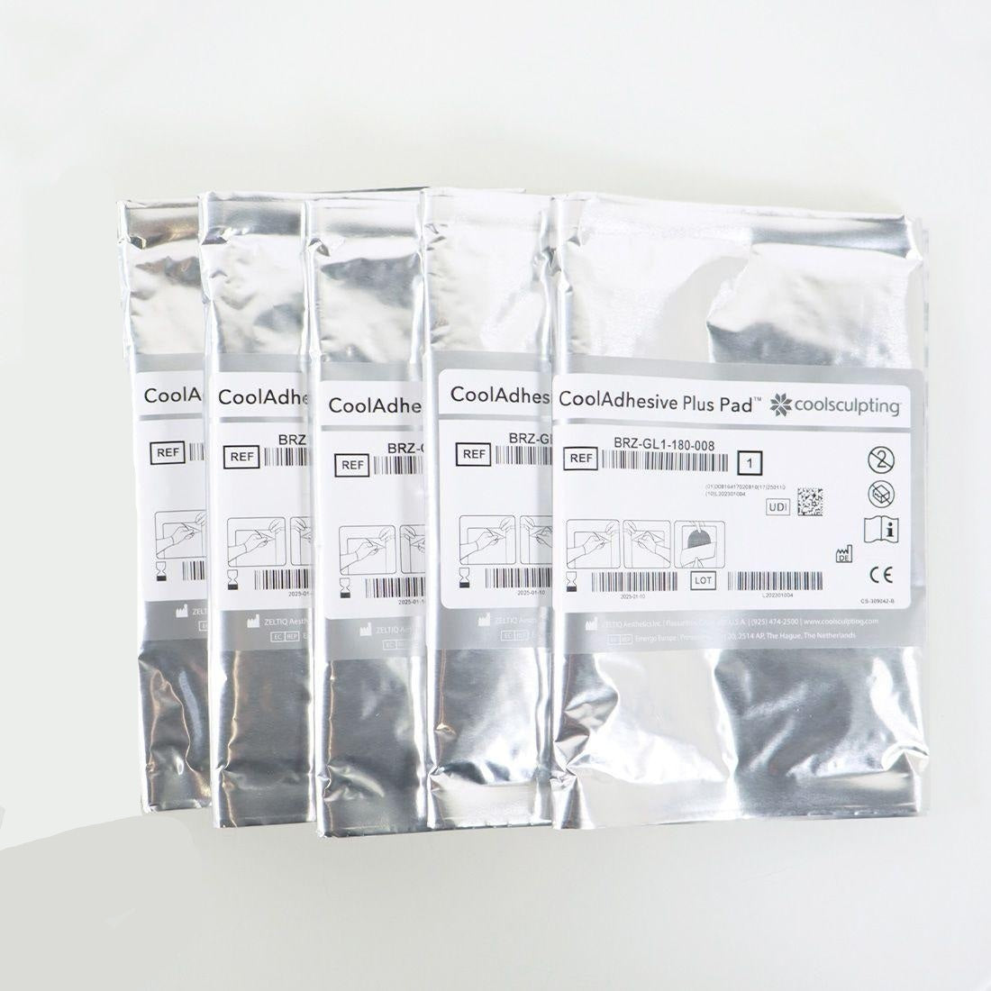 Zeltiq CoolSculpting CoolAdhesive PLUS Pad BRZ-GL1-180-008 (x4 Pcs) Exp 01/2025