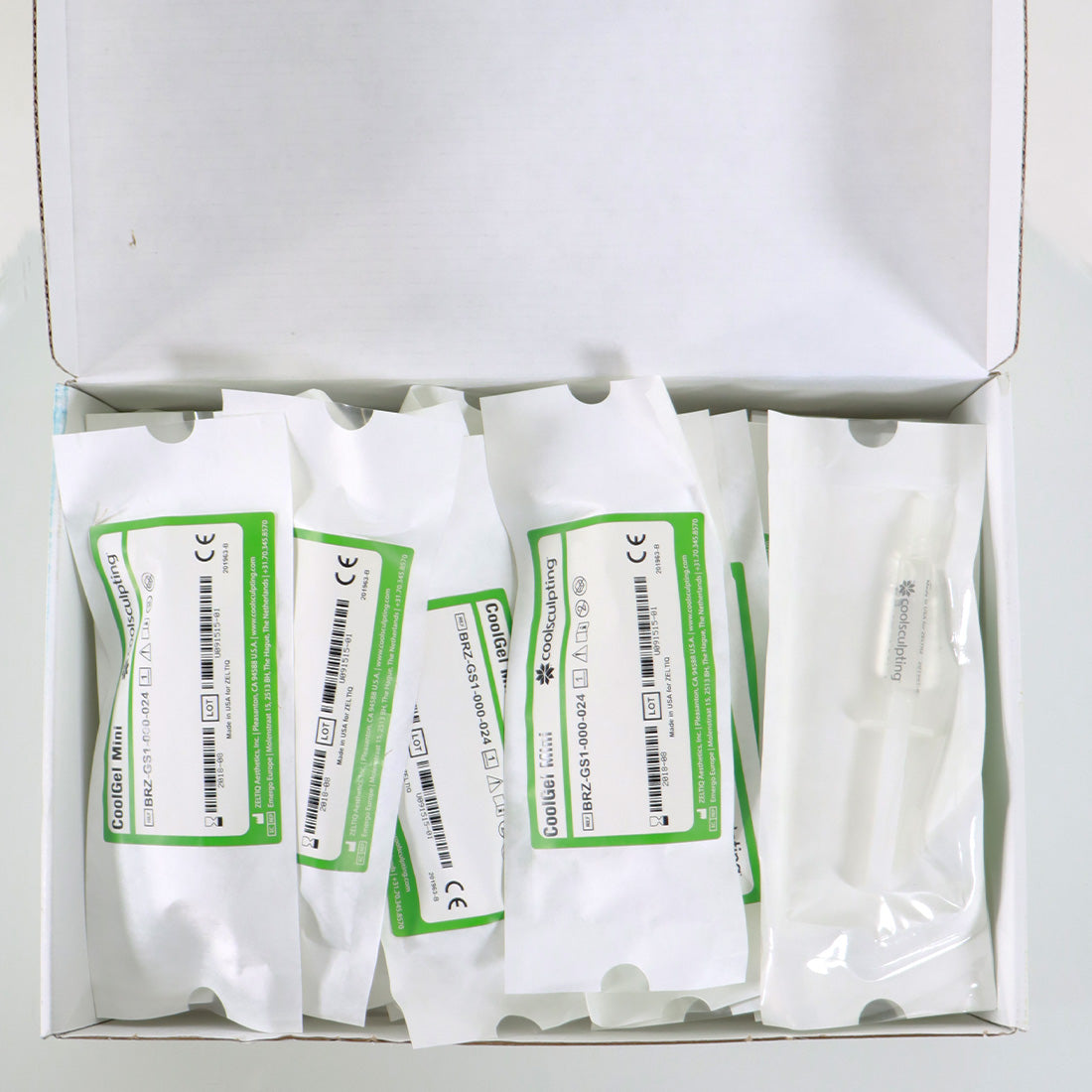 Zeltiq CoolSculpting CoolGel Mini BRZ-GS1-000-024 24pk EXP 2018-08