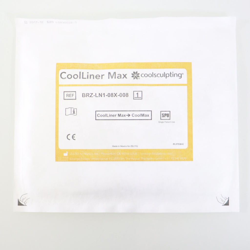 Zeltiq CoolSculpting CoolLiner CoolMax Liner BRZ-LN1-08X-008 12/2017 x8 Pcs