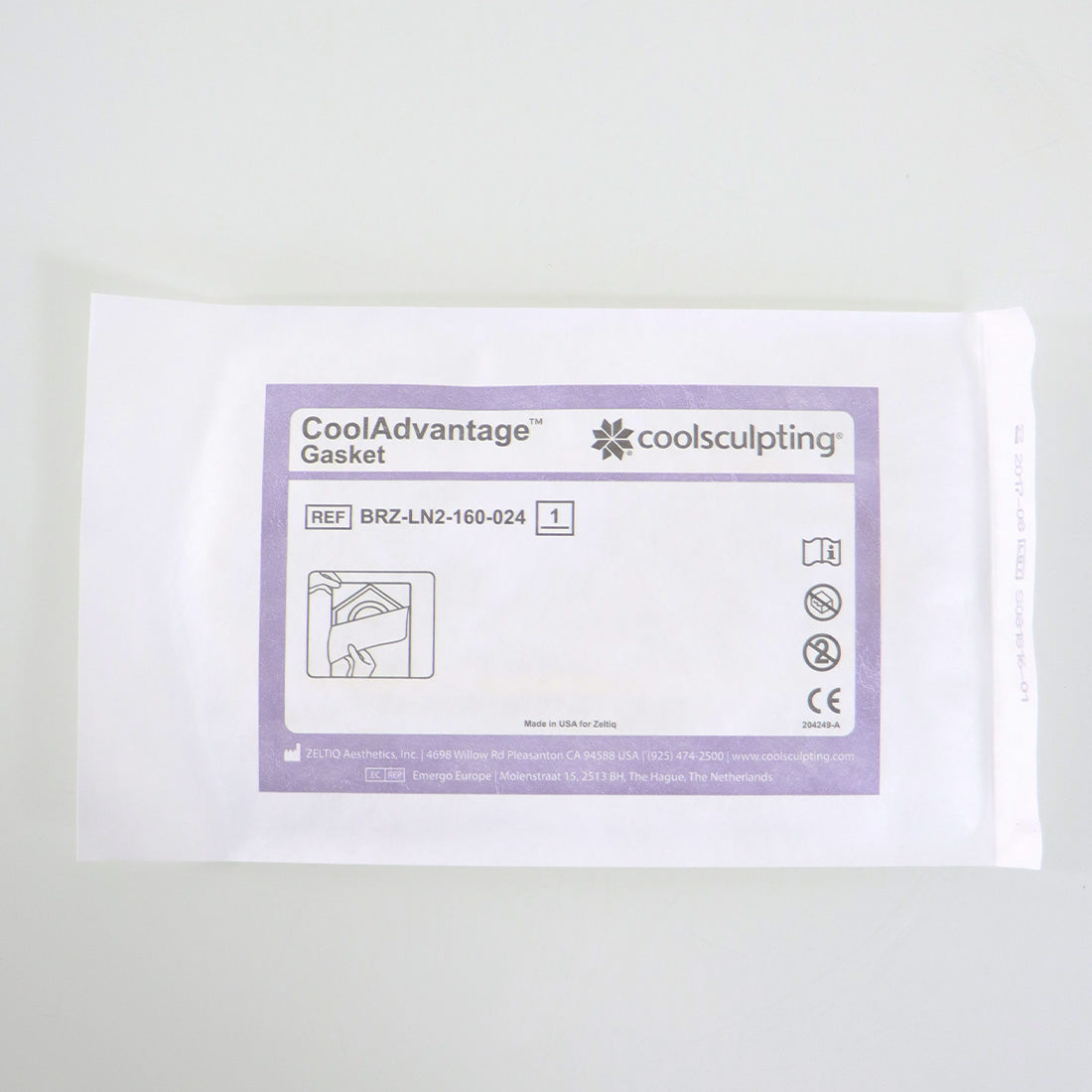 Zeltiq CoolSculpting CoolAdvantage Gasket BRZ-LN2-160-024 x24Pcs EXP 2017