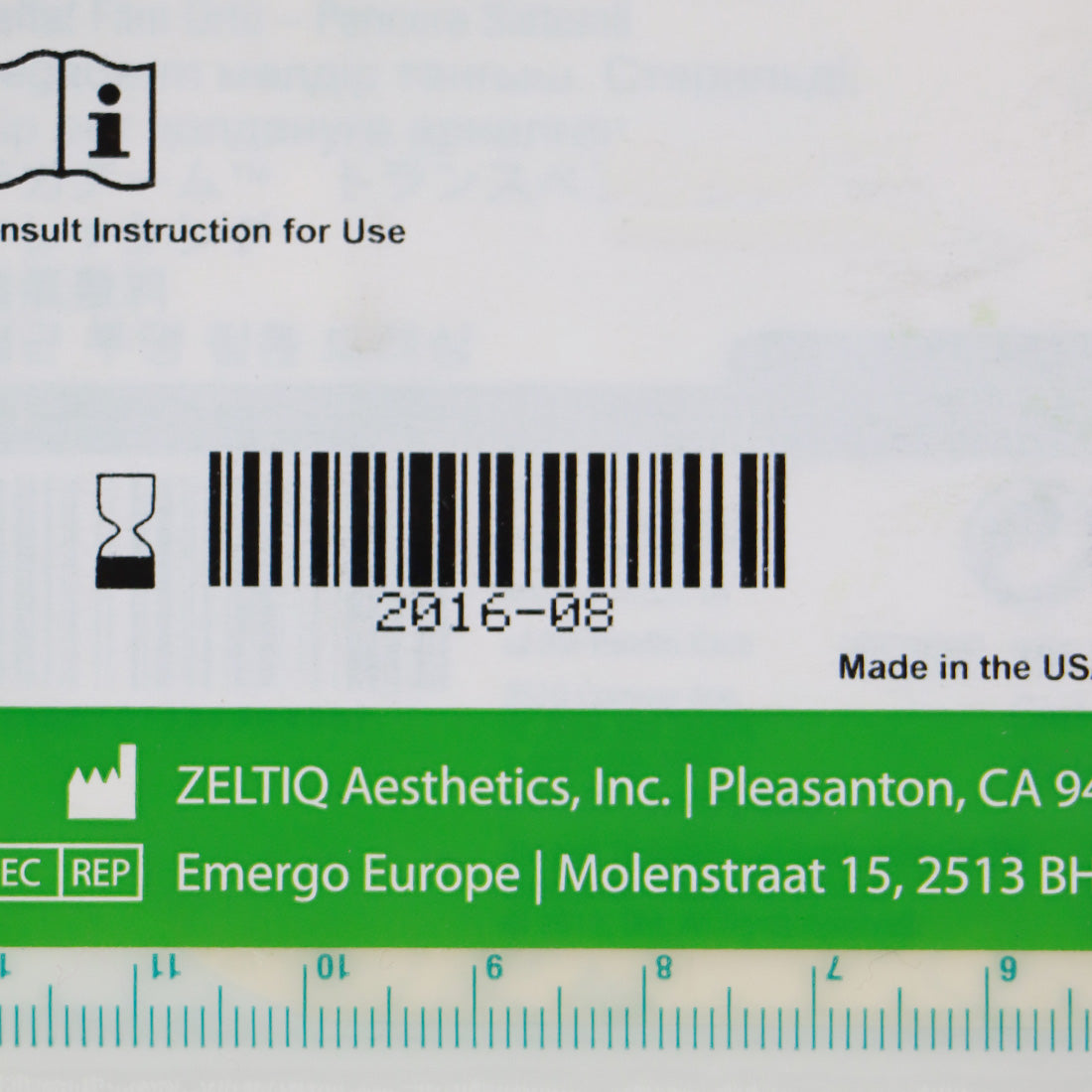 Zeltiq CoolSculpting CoolMini CoolMax Liner BRZ-LN1-02X-024 EXP 08/2016 (3-Pack)