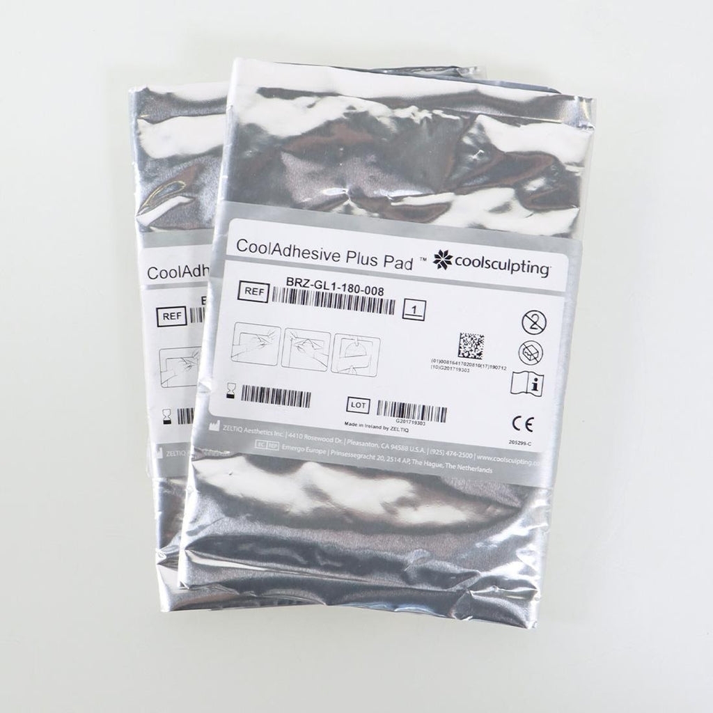 Zeltiq CoolSculpting CoolAdhesive Plus Pad BRZ-GL1-180-008 EXP 06/2023 2pk