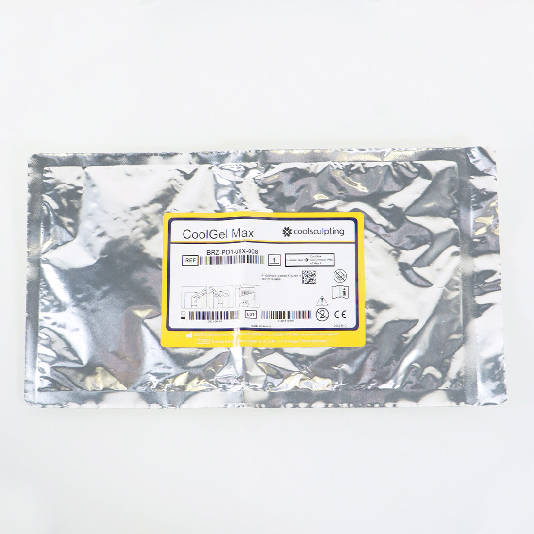 Zeltiq CoolScultping CoolGel Max BRZ-PD1-08X-008, Single - Expired