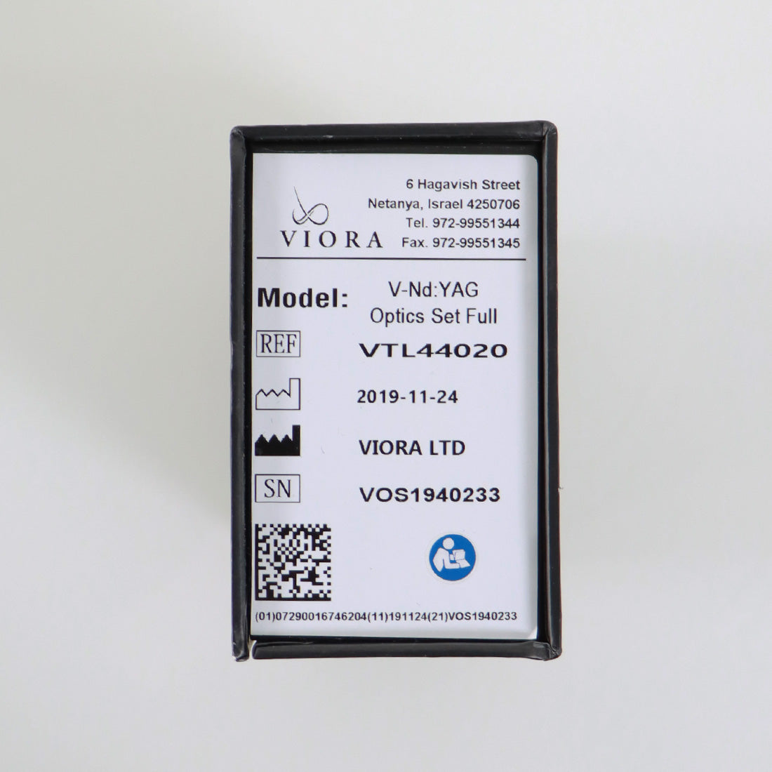 Viora V-Nd: YAG V-IPL Laser Handpiece Optics Lesions Hair Removal Set