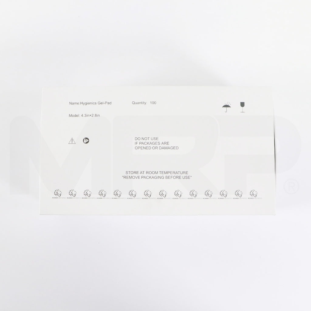 Rohrer Aesthetics Large Hygienics Gel-Pads, 40-Pack