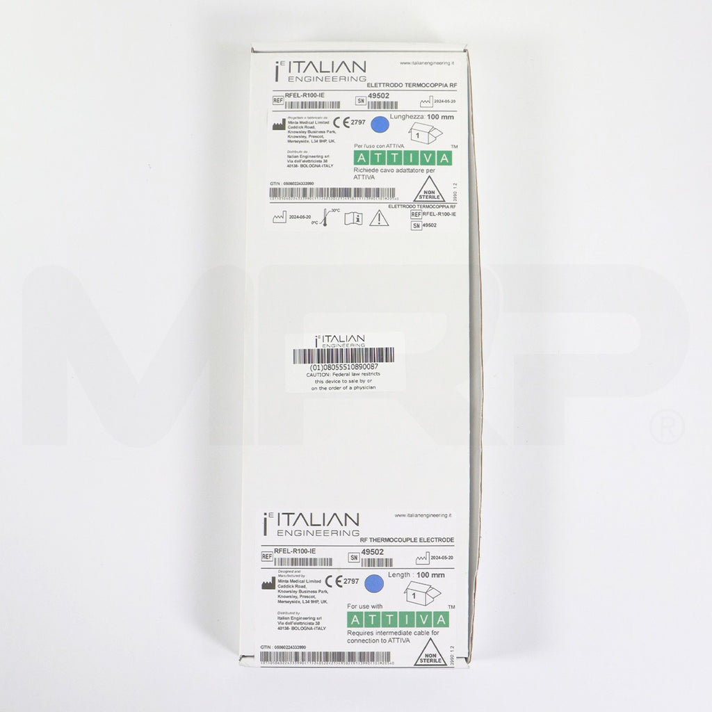 Attiva RF Thermocouple Electrode 100mm RFEL-R100-IE