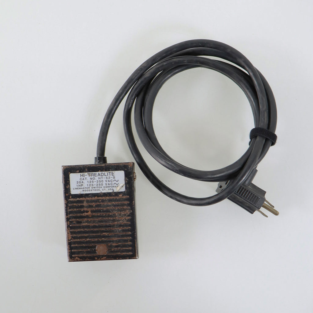Hi Treadlite Linemaster HT-52-S Foot Switch Foot Pedal Electrical Single Pedal