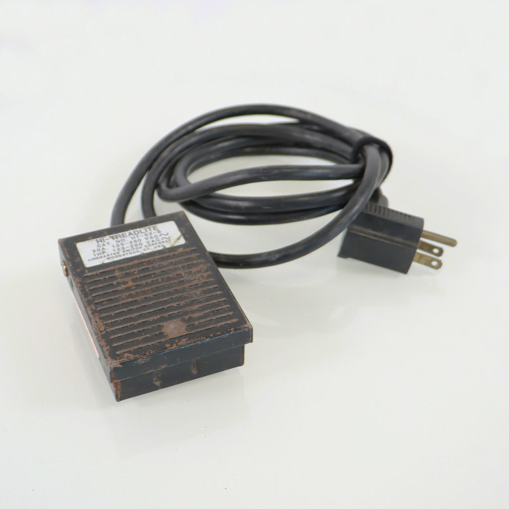 Hi Treadlite Linemaster HT-52-S Foot Switch Foot Pedal Electrical Single Pedal