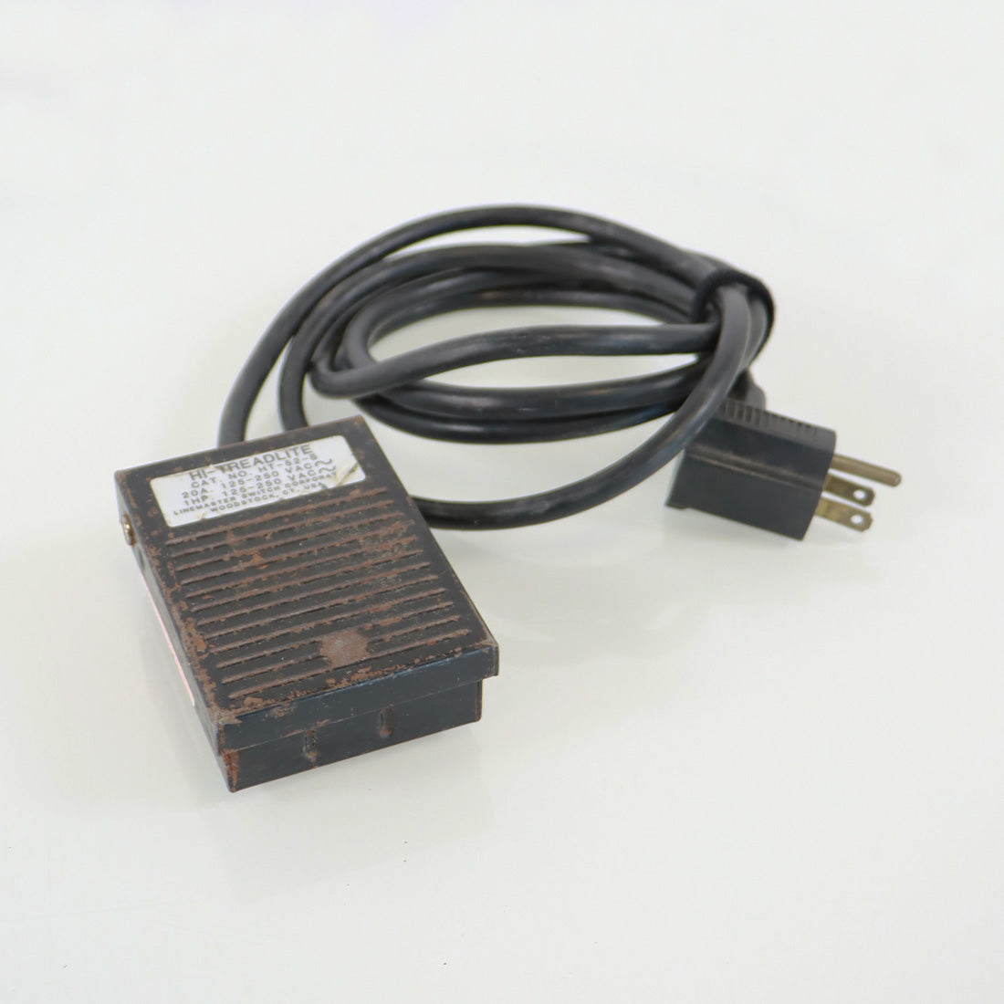 Hi Treadlite Linemaster HT-52-S Foot Switch Foot Pedal Electrical Single Pedal