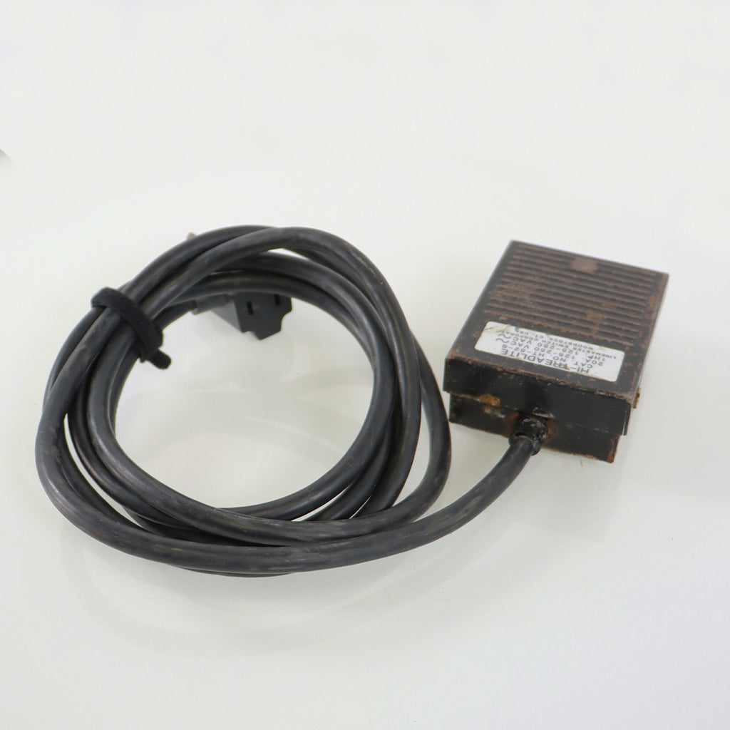 Hi Treadlite Linemaster HT-52-S Foot Switch Foot Pedal Electrical Single Pedal