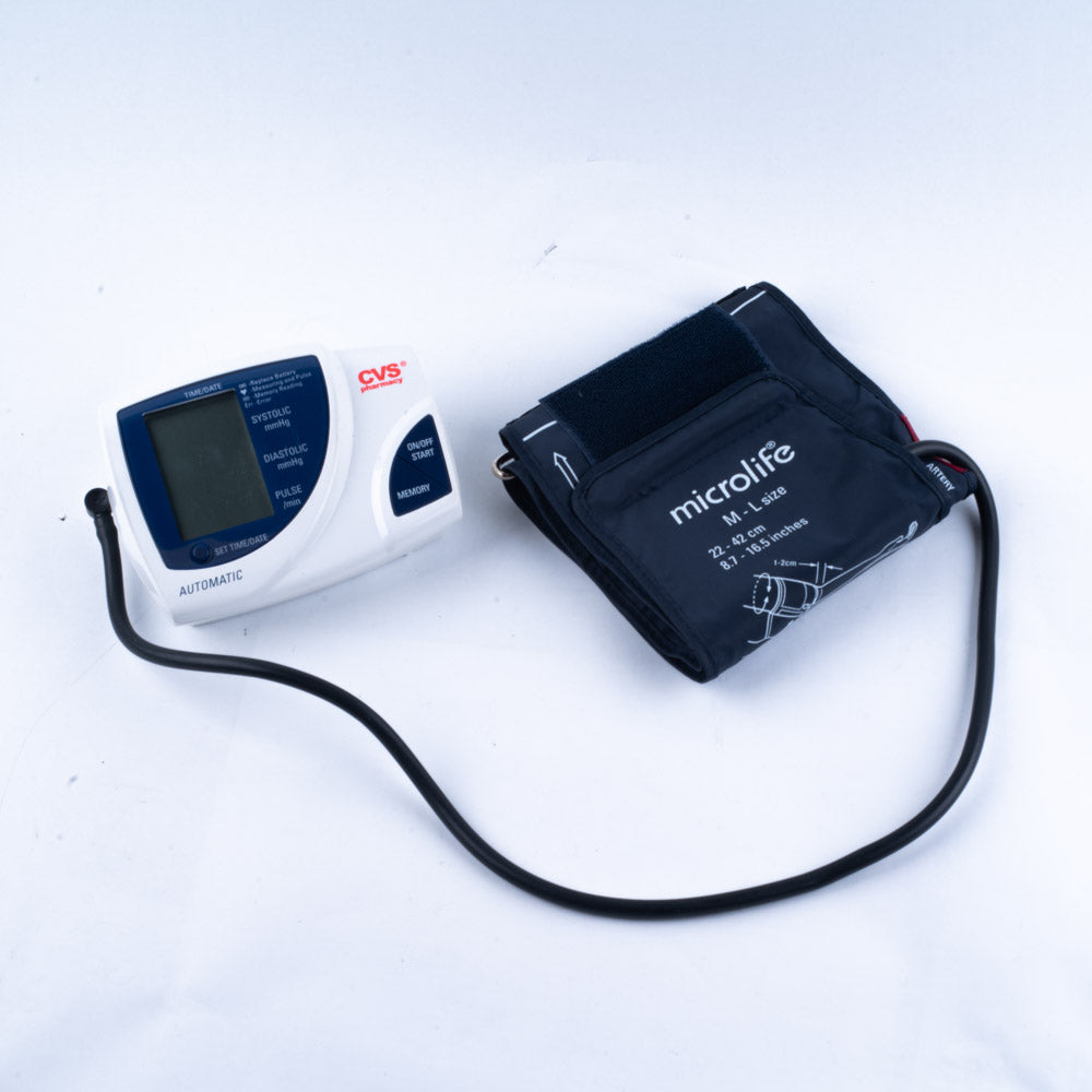 CVS Pharmacy Automatic Battery Powered Blood Pressure Monitor 271245 (3BW1-A)