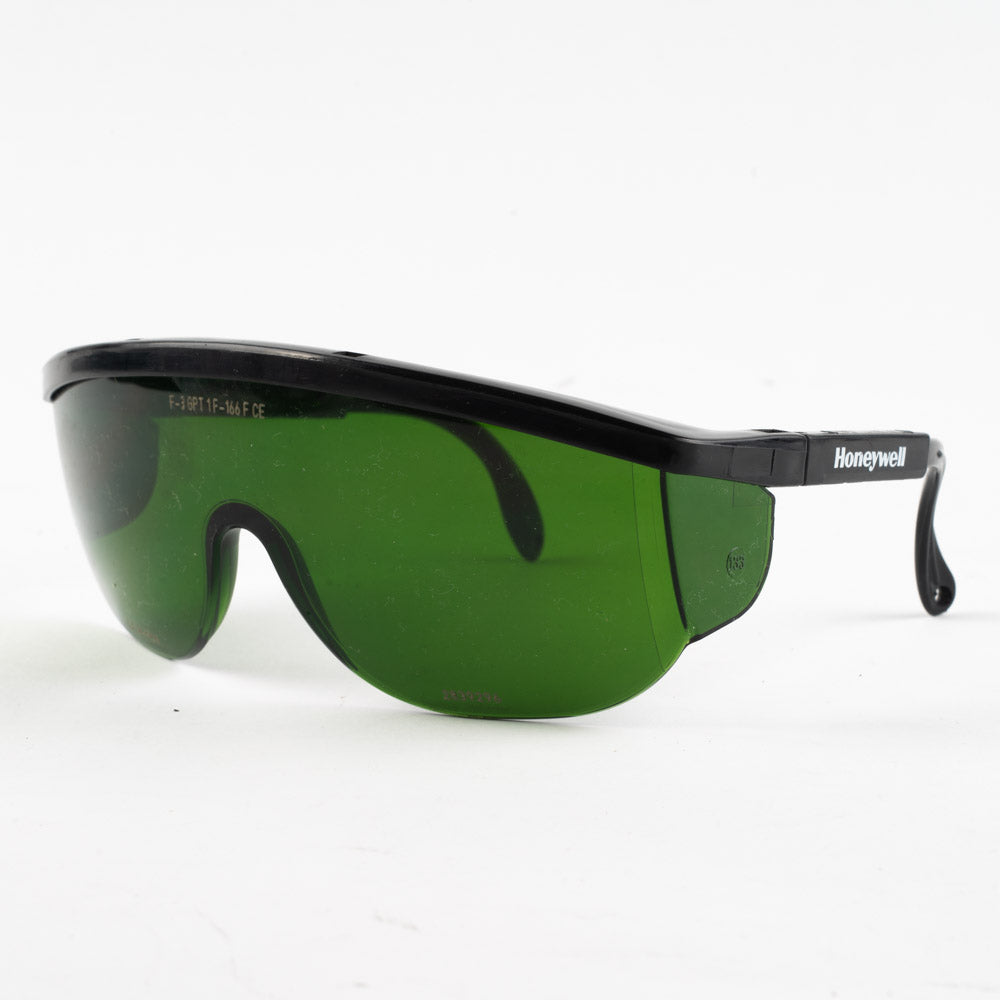 Honeywell 31-9623 IPL Safety Glasses PPE Green Lens F-3 GPT 1F-166 F CE Eyewear