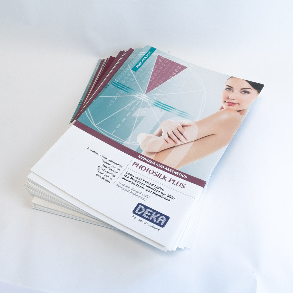 DEKA Photosilk Handpiece Guide & System Information Marketing Booklet Qty 30