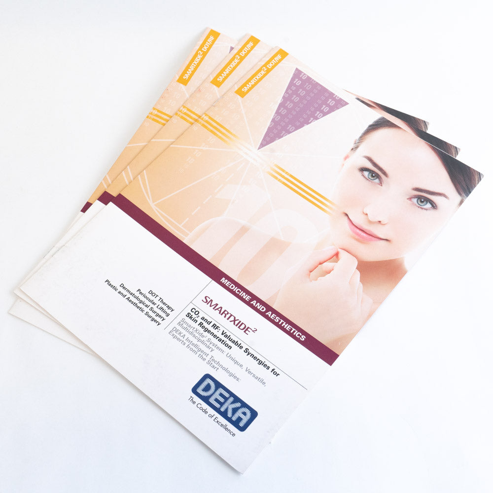 DEKA Smartxide 2 Handpiece System Information Marketing Booklet Qty 3