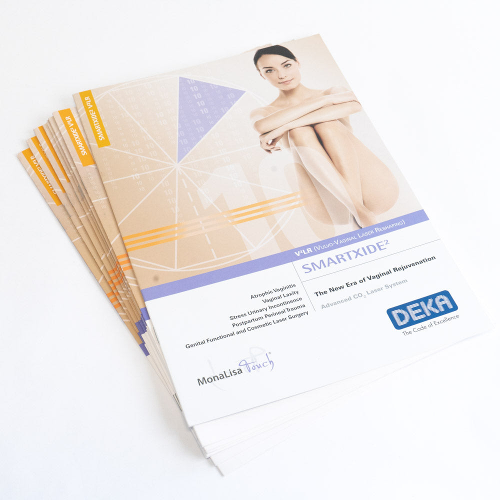 DEKA Smartxide V²LR Handpiece System Information Marketing Booklet Qty 8