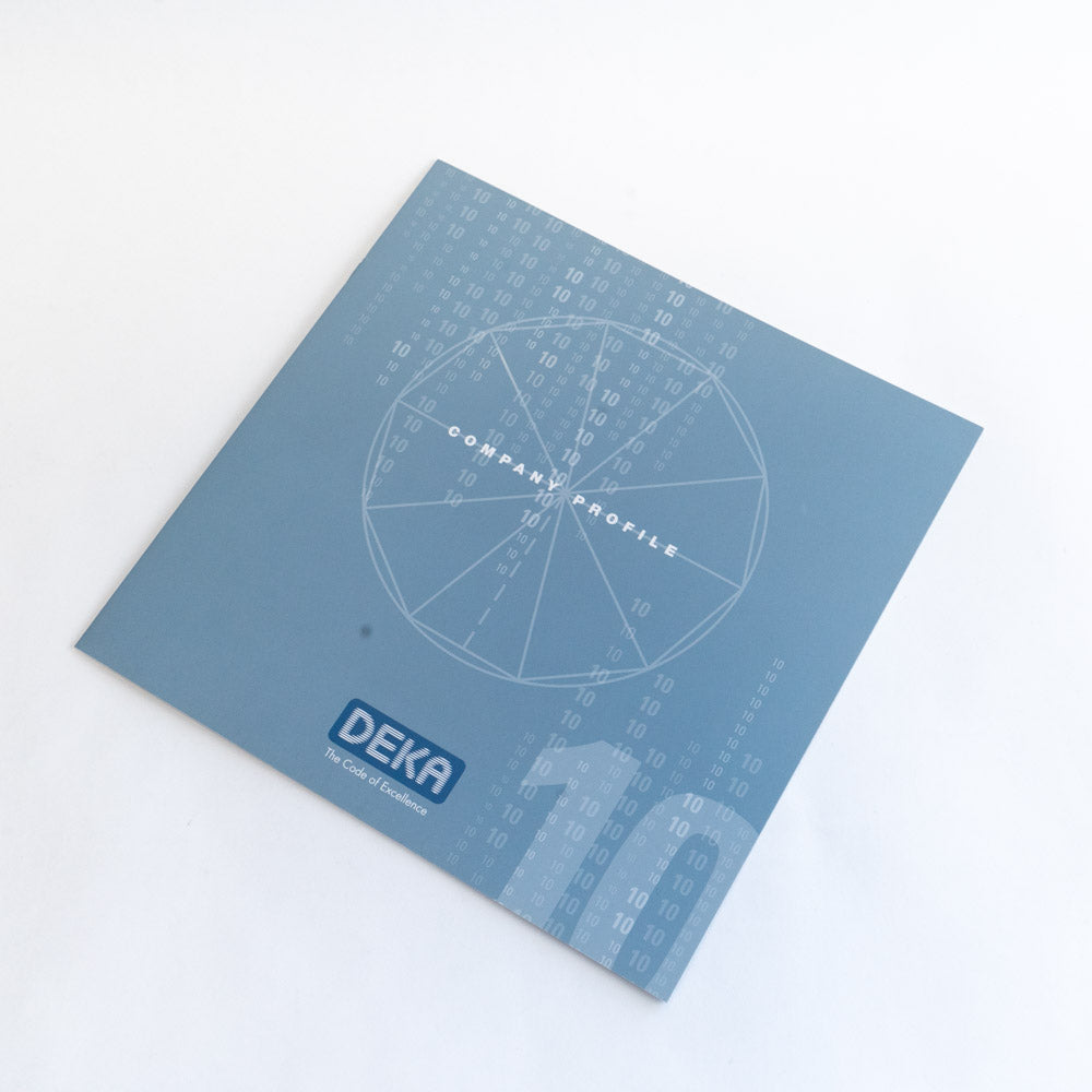 DEKA - Company Profile - Business Practice Overview 8x8" inch Book