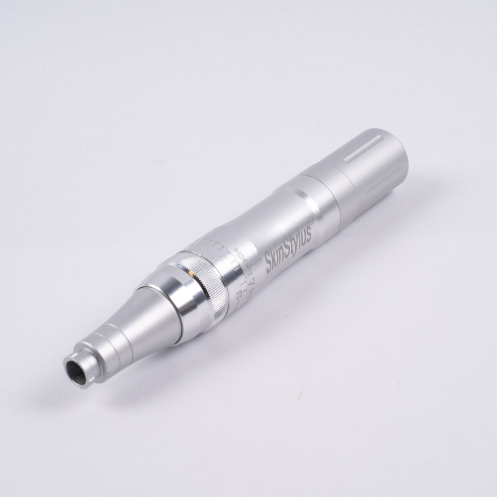 SkinStylus Microneedling Pen & Battery Only Set Single Silver
