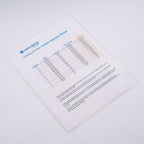 Zeltiq CoolSculpting Patient Package Pricing Laminated Sheet - PN: IC1250-E