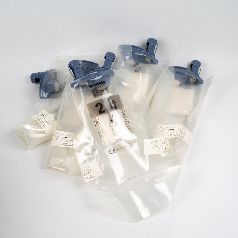 Medela Fluid Management System - Disposable 2 Liter Plastic LinerBag - Lot of 9