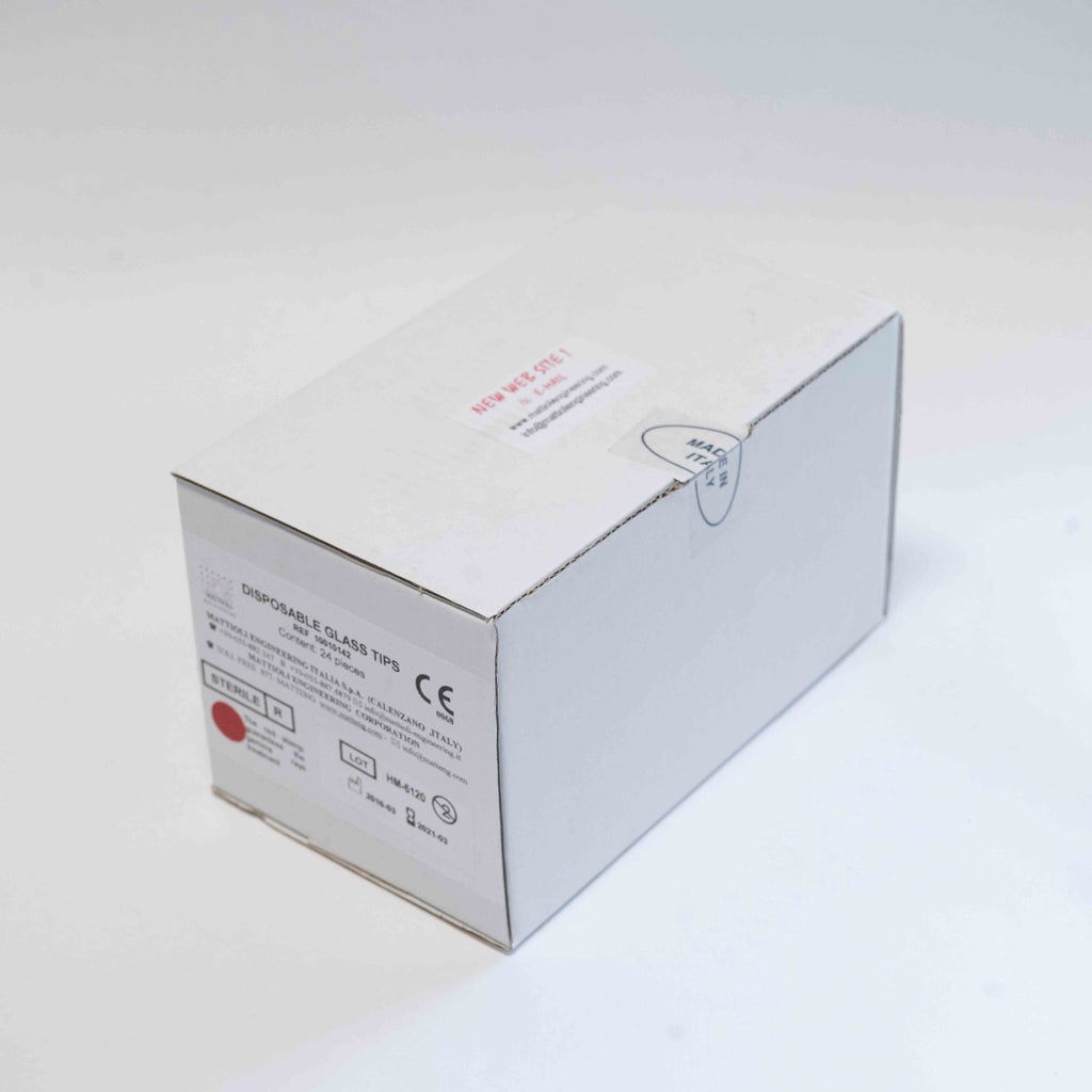 Mattioli Engineering - Disposable Glass Tips REF 10010142 (FULL BOX OF 24pcs)