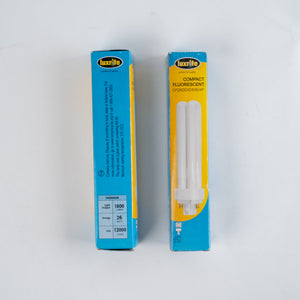 Luxrite Compact Fluorescent Light Blulb - CF26DD/E/835/4P - 1800 LUMENS 26W (2 Qty)