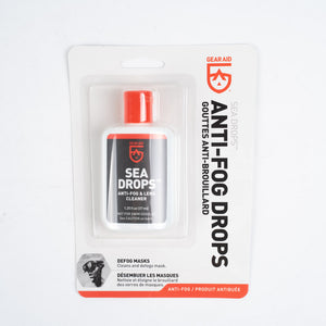 GearAid Sea Drops Anti-Fog Defog Defogger Scuba Dive Snorkel Plastic Lens Cleaner
