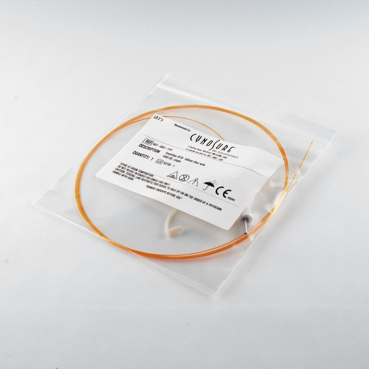 Cynosure SmartLipo RFID Orange Fiber 807-5001-519 Face Neck Body Sculpting