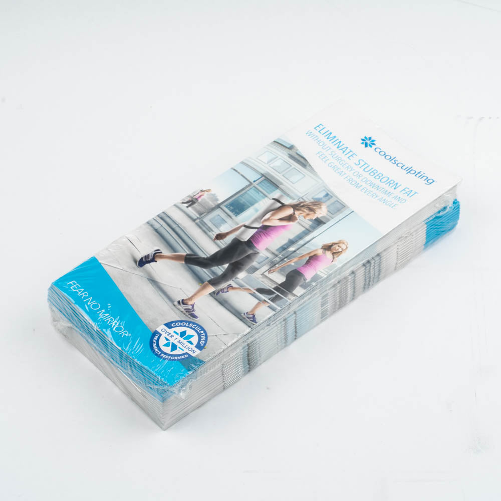 Zeltiq CoolSculpting Eliminate Stubborn Fat Fit Patient Brochure Booklet 25/pc