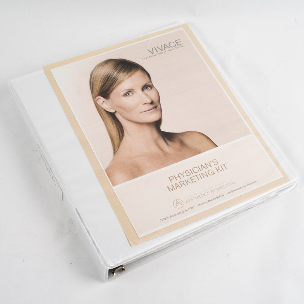 Vivace Fractional Micro Needle RF system - Physician's Marketing Kit USED