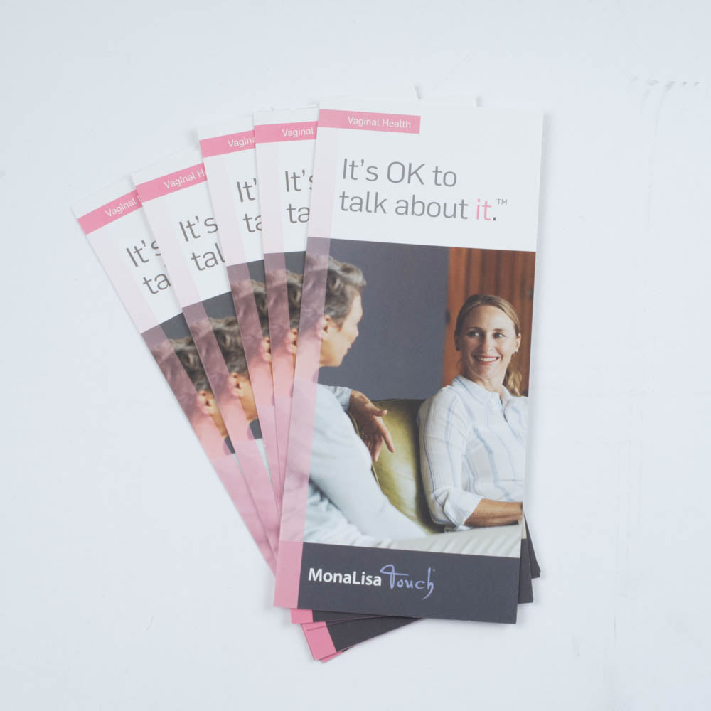 Deka Cynosure MONA LISA Touch Vaginal Health Patient Information Brochure (6 Pcs