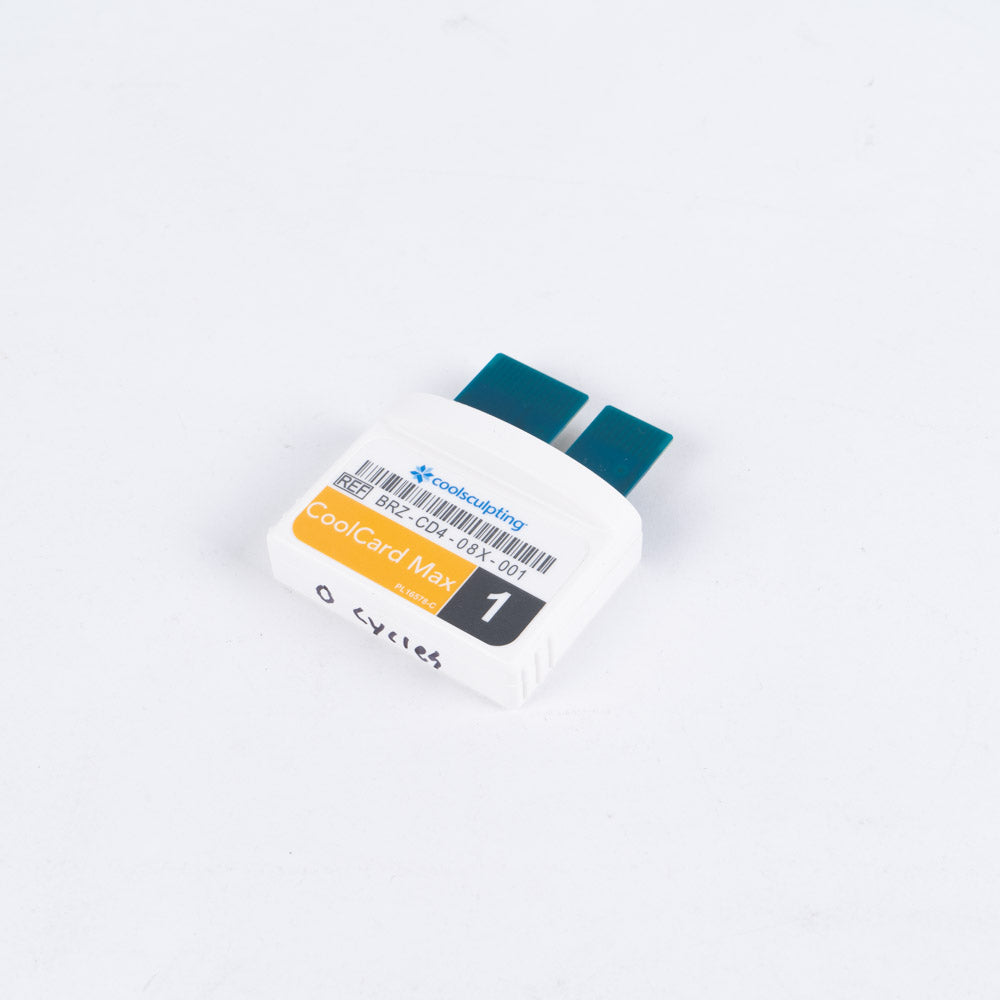 Zeltiq CoolSculpting CoolCard Max BRZ-CD4-08X-003 3 Cycles Cool Sculpting Card