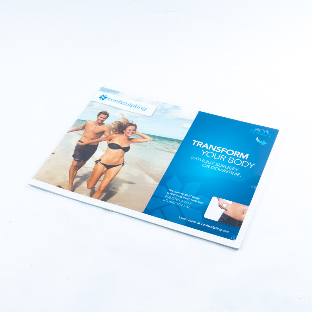 Zeltiq Coolsculpting 8 Page Patient Treatment Results & Informational Book NEW