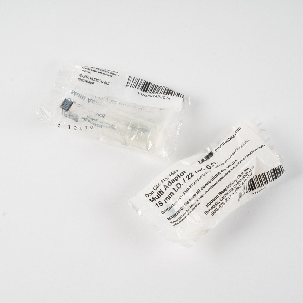 OEM Hudson RCI Multi Adaptor 15mm I.D/22mm O.D REF 1422 (Lot of 2)