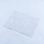 Hydrafacial "Check You Out #perkskincare" White Vinyl Window Sticker