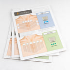 Ultherapy Patient Chest Planning Record - Treatment Preparation Tear Sheet