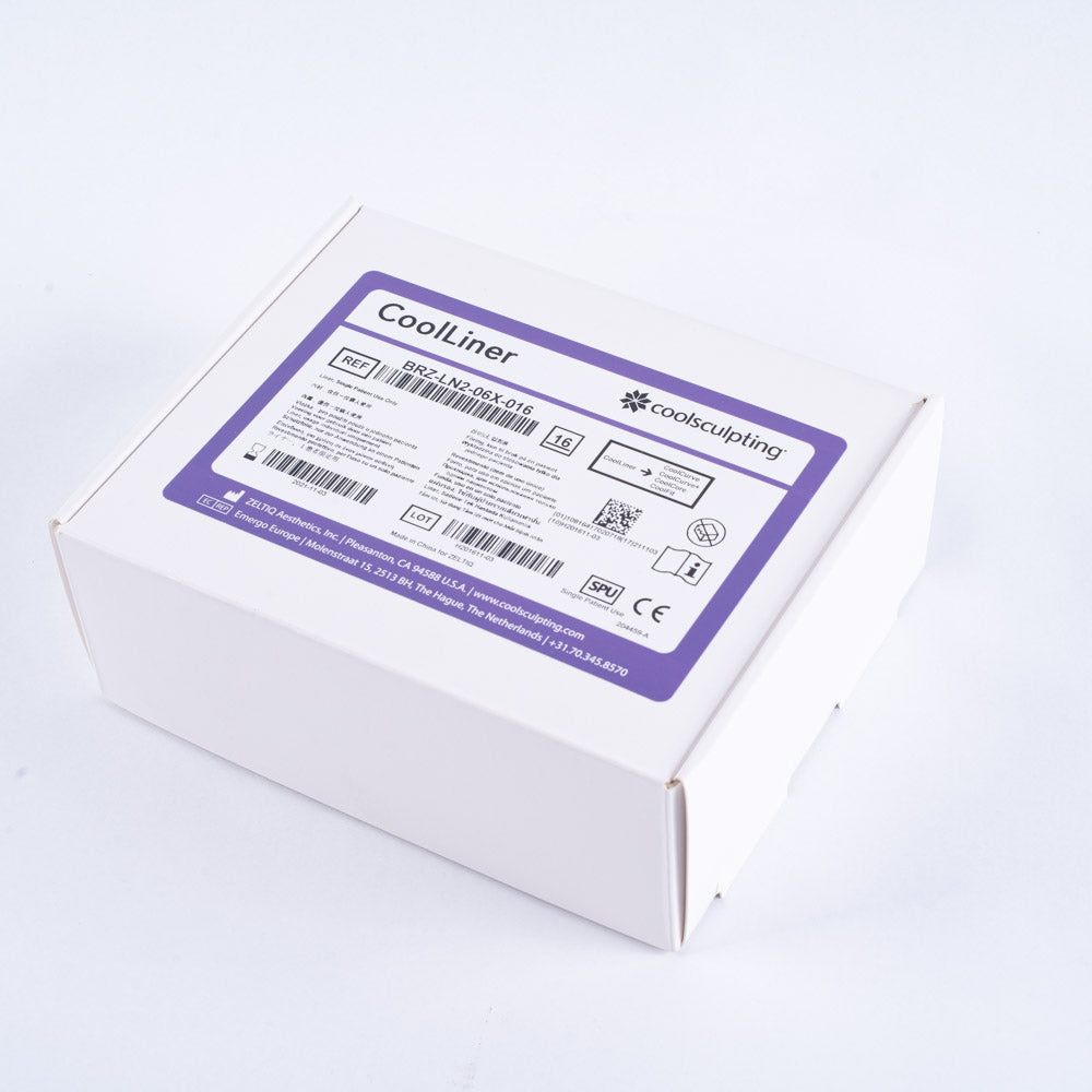Zeltiq Cool Sculpting Purple Cool Liner CoolLiner BRZ-LN2-06X-016 - 16 Pack