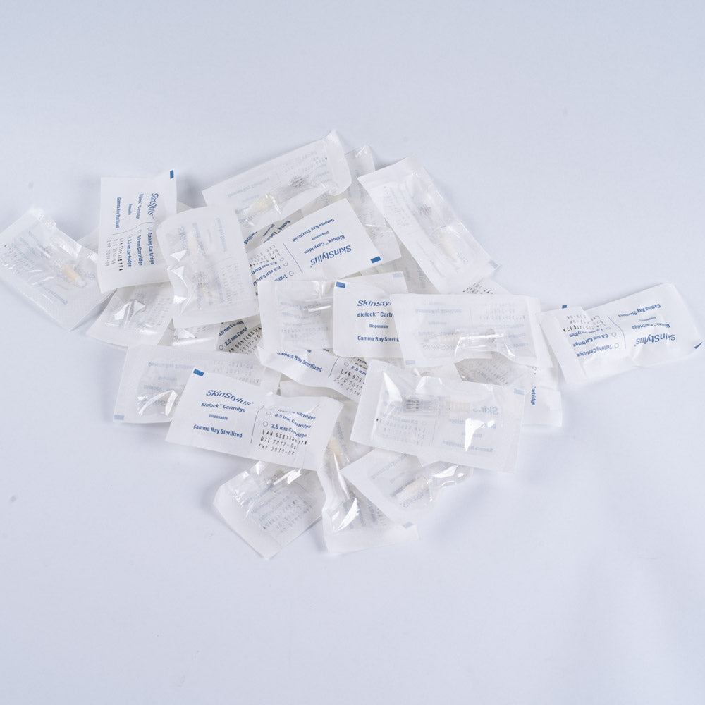 SkinStylus GOLD Biolock 1 Microneedling Cartridge Micro Needles Sterile x34Pcs