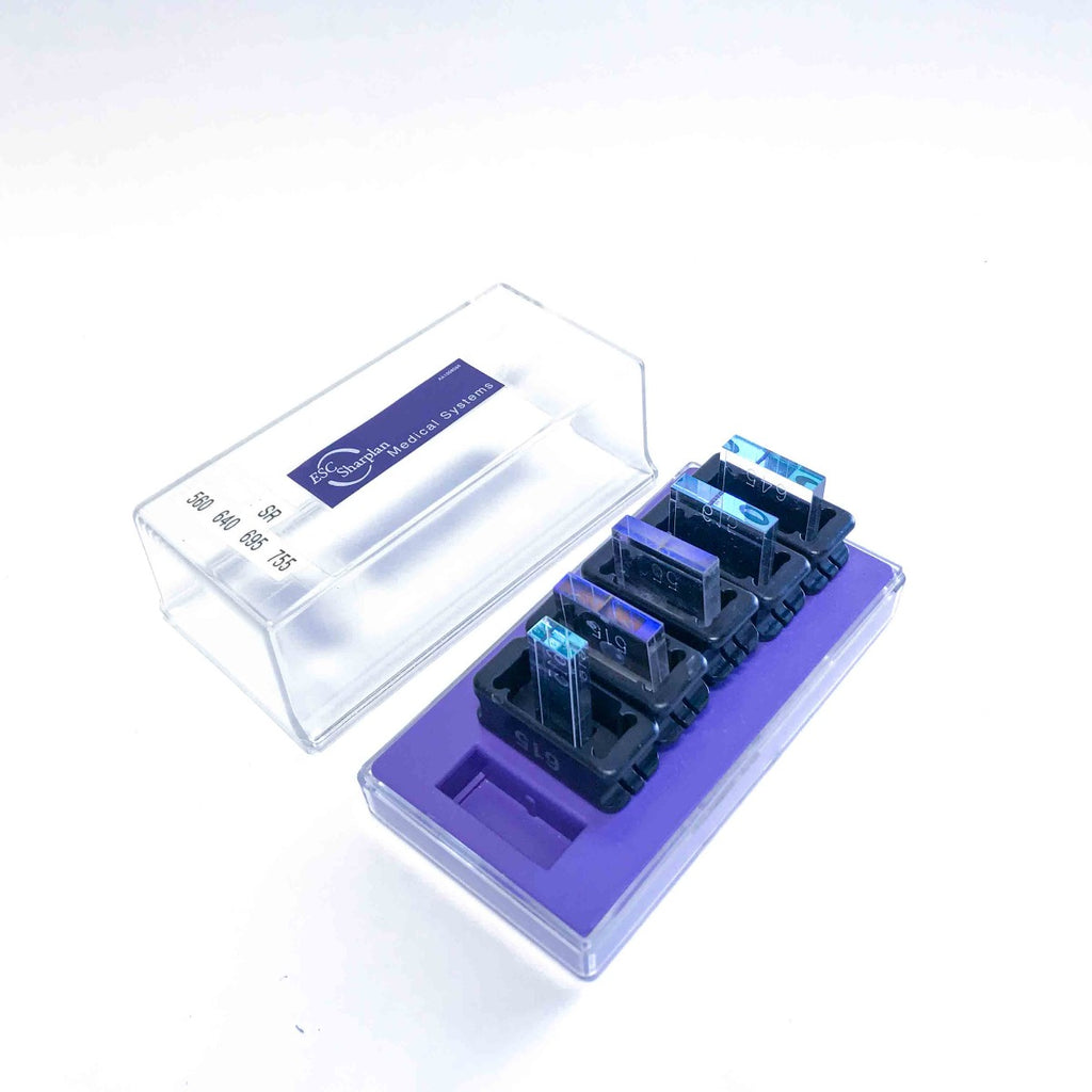 ESC Sharplan VLPL Wavelength Filter Kit - 515nm 550nm 615nm (x2) & 645nm