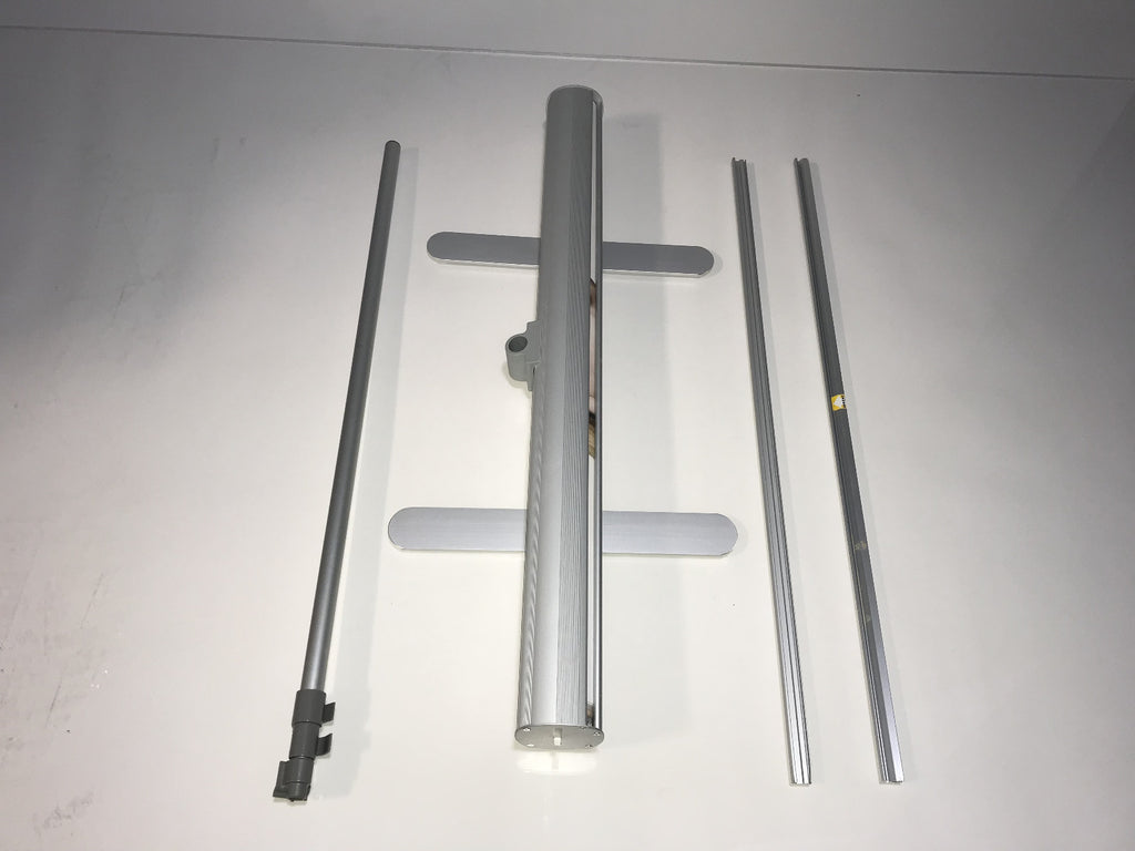 Vivace Banner Display Stand Retractable Sign Advertising Trade Show Booth 34x92