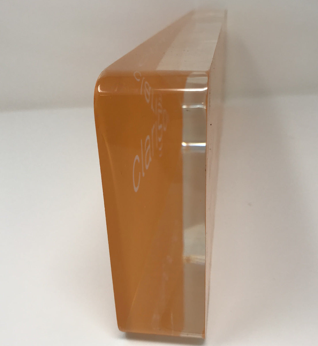 CLARISONIC Skin Cleaning Sonic Marketing Sign Paper Weight Display Acrylic