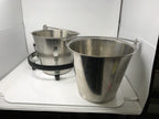 Kick Bucket 12.5 Qt. With Wheels Vollrath 58130 Operation Room Supply Cleaning