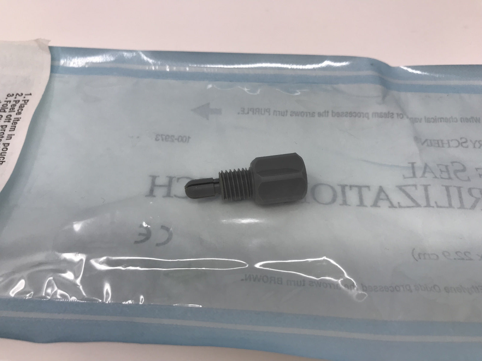 Cynosure small fiber holder handpiece end threaded replacement part plastic