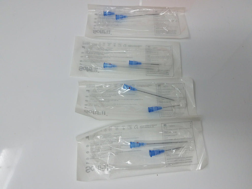 SoftFil Micro Cannula Precision 23G50XL Blunt Tip Hypodermic Needles 12 pks of 2